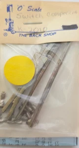 Componenti interruttore scala O The Back Shop codice 100 nichel argento K-2010 NOS - Foto 1 di 1