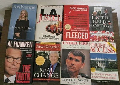 Autographed / Signed Political Book Lot Of 8 - Image 1 of 4