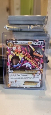 M Kangaskhan EX 79/106 Flashfire Holo Pokemon Card Spanisch - Bild 1 von 2
