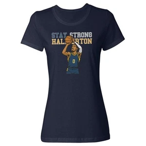 Stay Strong Haliburton Injury Tribute - Indiana Fans Ladies' Crewneck T-Shirt - Picture 1 of 3