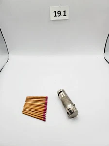 Vintage Chrom Streichholz Safe Halter Trocken Camping  - Bild 1 von 4