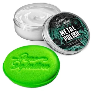 Car Metal Polish Chrome Trim Exhaust Cleaner Polisher 75g Pure Definition - Picture 1 of 7