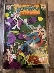 DC Adventure Comics Superboy Championship Of The Universe Comic Mar 1968 #366 - Picture 1 of 6