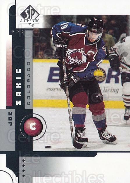 2001-02 SP Authentic #16 Joe Sakic - Image 1 of 1