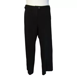 Talbots 20 Pantaloni Nero Pantaloni Elasticizzati - Foto 1 di 3