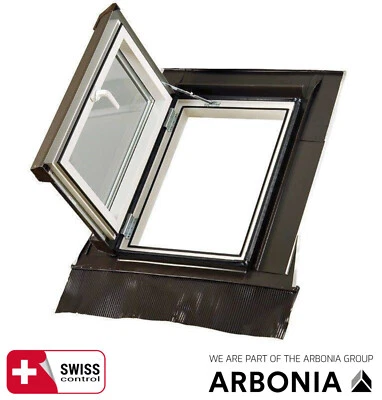 Kunststoff Ausstiegsfenster Dachluke Dachausstieg für Warmdach + €24,99 Dämmset - Bild 1 von 4