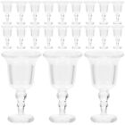  20 Pcs Water Cups for Kids Dollhouse Bar Drinks Basket Wine Glass