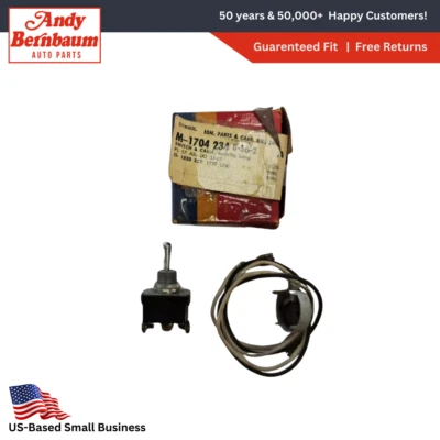 Dodge Plymouth 1957 lámpara de respaldo interruptor de luz y equipamiento de cable NOS 1704234 Foto 1 de 3