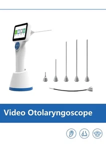 Video Otolaryngoscope Otoscope 3.2 Inch Touch Screen diagnostic set ent LED Ear - Picture 1 of 5