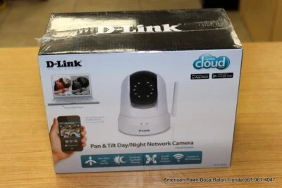 New D-Link DCS-5020L Wireless N Day & Night Pan/Tilt Cloud Camera - White - Image 1 of 3