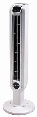Ventilador Torre Oscilante Lasko 2510, 3 Velocidades, Mando a Distancia, Blanco, 36 In. - Foto 1 de 2