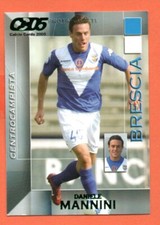 PANINI FOOTBALL CARDS 2004 05 N° 22 MANNINI BRESCIA (AJO')