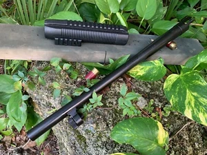 HOME DEFENSE Barrel MOSSBERG 500 18.5" SHORTY 18 + Tactical PICATINNY FOREND - Picture 1 of 20
