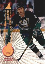 1994-95 (DUCKS) Pinnacle Rink Collection #144 Bob Corkum