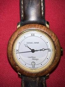 Daniel Mink Locman Collection Herrenuhr Italien Selten Holz - Bild 1 von 10