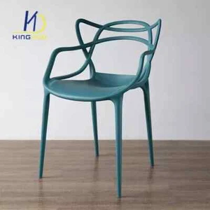 Set of 2/4 or 6 Modern indoor & outdoor Retro Dining Garden Master Style Chairs - Picture 1 of 35