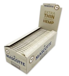 Mascotte Rizla Cigarette Rolling Papers Organic Hemp Unbleached extra thin - Picture 1 of 3