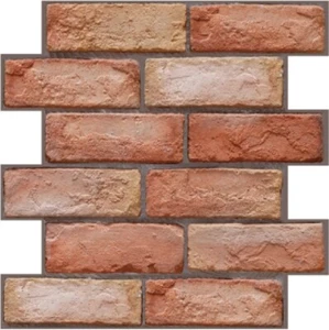 10/20 x 3D Tile Brick Wall Sticker Waterproof Self-adhesive PVC Panel Wallpaper - Picture 1 of 9