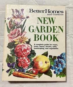 Better Homes and Gardens New Garden Book 1968 Like New Condition 400 Pgs MCM - Imagen 1 de 10