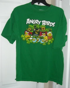 Angry Birds, Tee Shirt, Green, XL T-Shirt - Picture 1 of 5