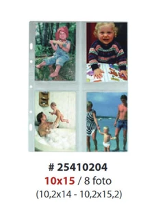SVAR Busta Photolux Multiprint ad anelli per foto 10x15/8 -25 pezzi - 25410204 - Picture 1 of 1