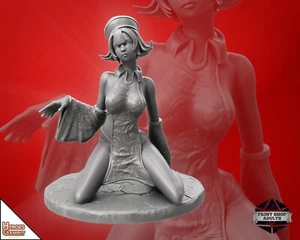 Verfluchte Beauté Miniature Kyonshi Statuette Sexy Horreur Fantasy Figurine Sfw - Bild 1 von 8