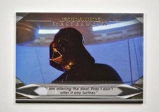 2021 Star Wars Masterwork Dark Side Rainbow #WDS-4 "I am altering the deal" /299
