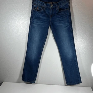 True Religion Girls Slim Fit Straight Jeans Super Skinny Blue Medium Wash 14 - Picture 1 of 11