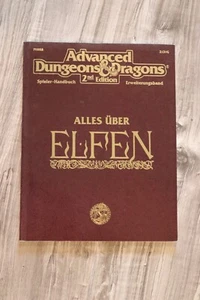 AD&D2, Alles über Elfen, Spieler-Handbuch, PHBR8, sehr guter Zustand - Bild 1 von 3