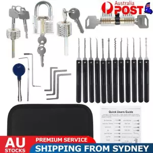 1 Set Lock Picking Set Steel Key Extractor Practice Lock Pick Set for Hand Tools - Picture 1 of 10