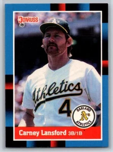 1988 Donruss #178 Carney Lansford - Picture 1 of 2