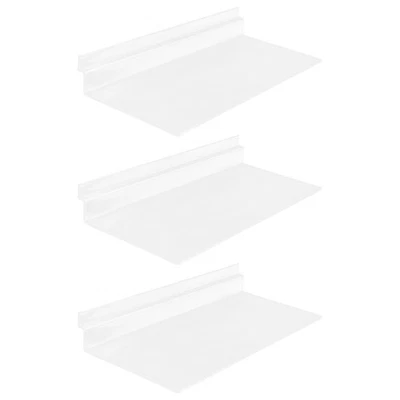  3 Pcs Mensole Scarpe Ripiano Trasparente Esposizione Di Smalti Per Unghie - Immagine 1 di 4