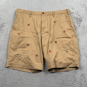 Pantalones Cortos Polo Ralph Lauren Para Hombre 36 Elastizados Calce Clásico Cresta Bordada Chino - Imagen 1 de 11