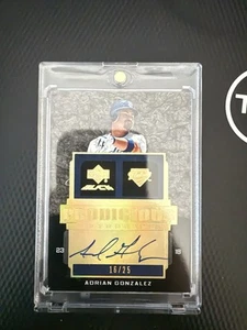 2007 UPPER DECK GOLD #PR1-AG ADRIAN GONZALEZ "PRODIGIOUS" AUTOGRAPH #16/25 - Picture 1 of 2