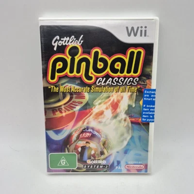 Gottlieb Pinball Classics Nintendo Wii Video Game PAL - New and Sealed - Image 1 of 4