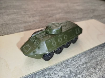 老式1980年代苏联苏联金属玩具BTR-80 — 第 1/4 张图片