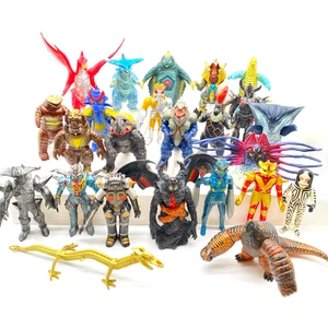 (Lot of 24) Bandai Ultraman Monster Kaiju Set sofubi sofvi vintage Figure 6.5in - Picture 1 of 23