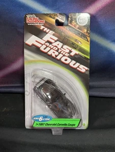Racing Champions The Fast And The Furious 1997 Chevrolet Corvette Coupe Black - Picture 1 of 4