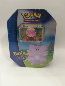 Pokémon TCG Pokémon GO Tin- Blissey FACTORY SEALED - Picture 1 of 4