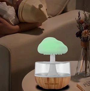 Mushroom cloud USB Night light Seven-color adjustable Ambient night light Lamp - Picture 1 of 10