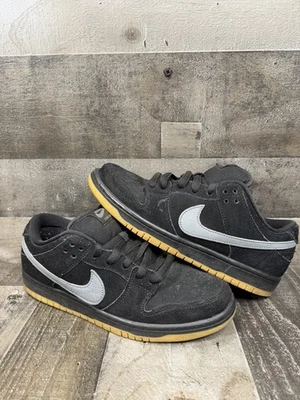 Nike SB Dunk Low Pro «Fog» черные/серые/жевательные (BQ6817-010) мужские размер 8 - Изображение 1 из 4