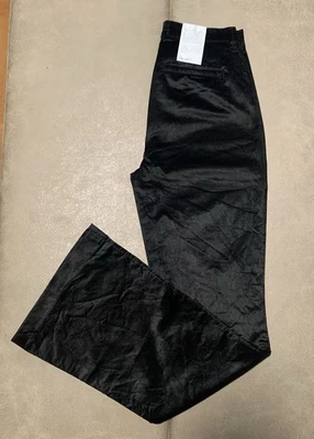 NOVA Calça Feminina Percy Veludo Macio Perna Largada Nível 99 Tamanho 27 (MSRP: US$ 158) - Imagem 1 de 4