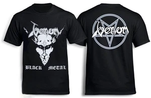 Camiseta de Colección Venom Banda de Metal Negra Manga Corta Todas las Tallas Algodón Negra TU766 - Imagen 1 de 4