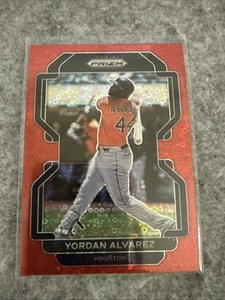 2022 PRIZM RED DONUTS /99 YORDAN ALVAREZ ASTROS 66 - Imagen 1 de 2