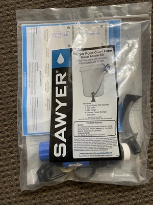 SAWYER SP180 POINT ONE WATER FILTRATION SYSTEM BUCKET ADAPTER KIT FILTER