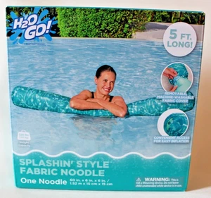 H2O GO! Bestway Splashin' Style Stoff Nudel Pool Float Neu Blau UV Stoff - Bild 1 von 3