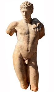 Ermes di Andros in terracotta - Ermes of Andros terracotta 1958 - Imagen 1 de 2
