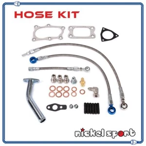 Turbo Water Oil Line Kit For Nissan Skyline RB25DET TD05H TD06 Low Mounted - Picture 1 of 1