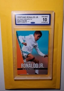 Graded Gem Mint 💎 10 Rookie CRISTIANO RONALDO Jr. 2022 Future Stars - Picture 1 of 2
