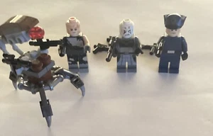 LEGO Star Wars Minifigures - General Hux - Battle Drone 3 Figures Extra Blasters - Picture 1 of 4